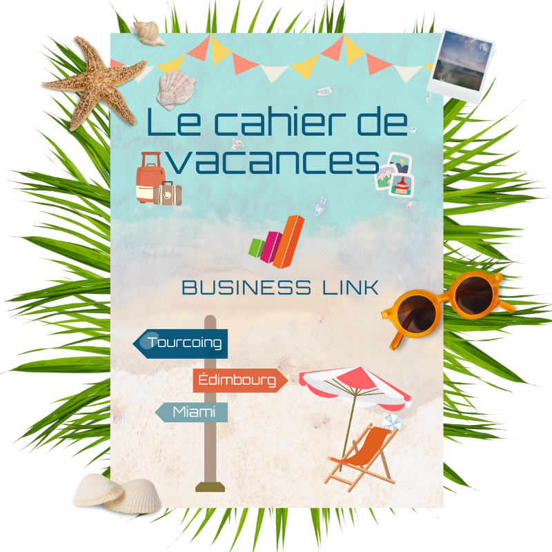 visuel cahier de vacances sur l'email marketing